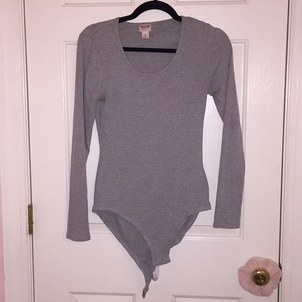 Gray long sleeve onzie
